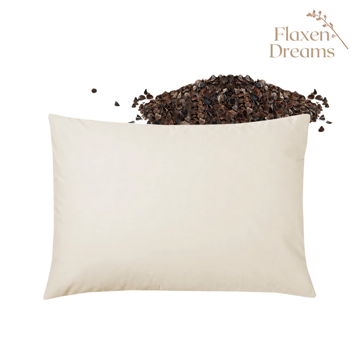 Flaxen Dreams Buckwheat Pillow